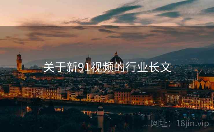 关于新91视频的行业长文
