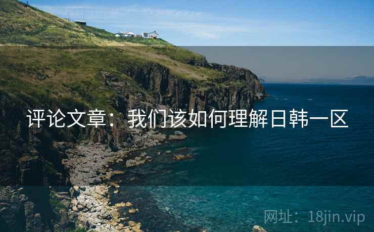 评论文章:我们该如何理解日韩一区