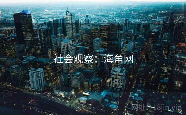 社会观察:海角网