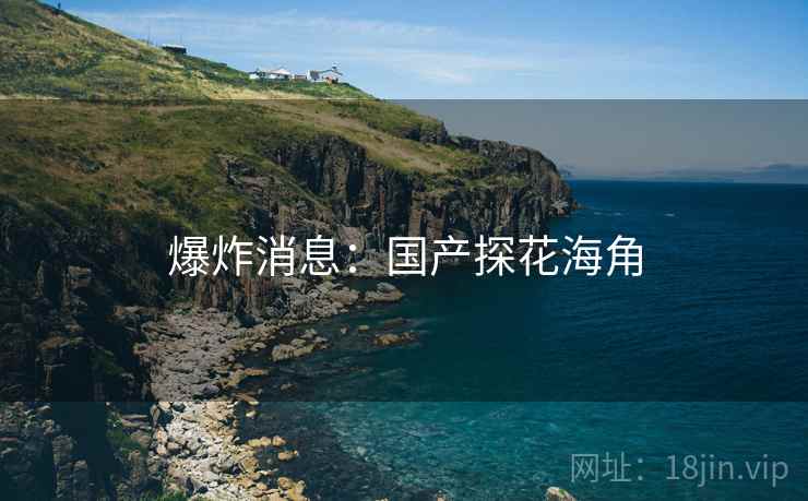 爆炸消息:国产探花海角